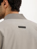 Solid Regular Fit Bomber Jacket | Grey
