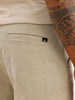 Classic Solid Loose Fit Trouser | Beige