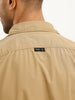 Solid Slim Fit Full Sleeve Shirt | Beige | WTSH0714M