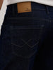 Solid Regular Fit Denim Jeans | Dark Blue