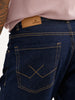 Solid Relaxed Fit Denim Jeans | Blue