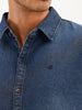 Classic Regular Fit Denim Shirt | Blue