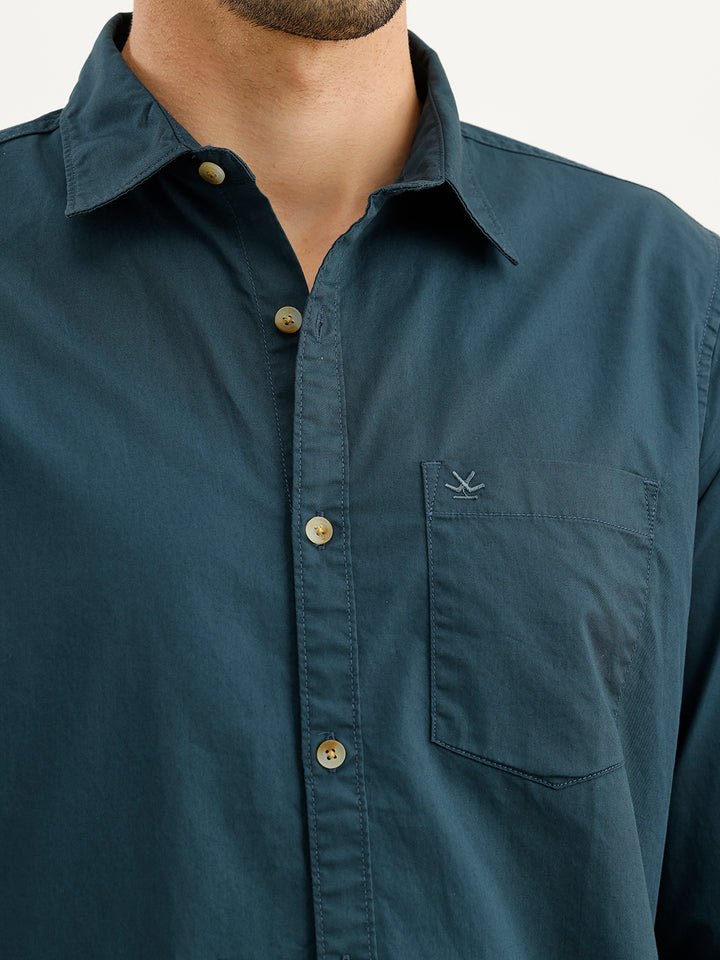 Classic Regular Fit Shirt | Blue