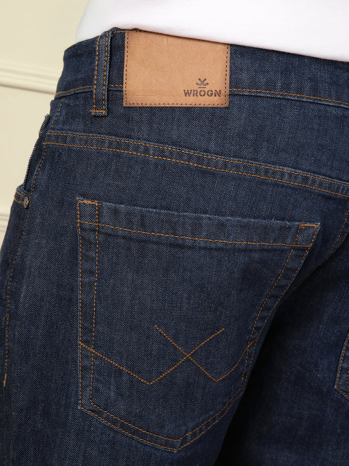 Light Fade Skinny Fit Jeans | Dark Blue