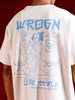 Minimal chest print T-shirt | Off white