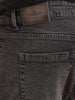 Solid Skinny Fit Denim Jeans | Dark Grey