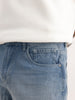 Washed Loose Fit Denim Jeans | Light Blue