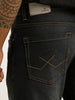 Classic Slim Fit Contrast Stitch Denim Jeans | Grey