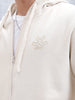 Men’s Solid Zip-Up Hoodie Sweatshirt | Tapioca