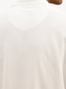 Solid Slim Fit Full Sleeve Polo T-Shirt | Off White
