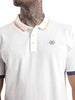 Urban White Tipping Polo T-Shirt