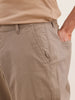 Anti Fit Solid Trouser | Beige