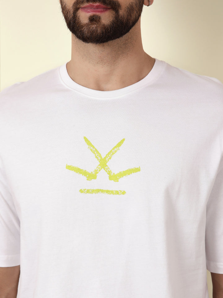 Drawn A Blank White T-Shirt