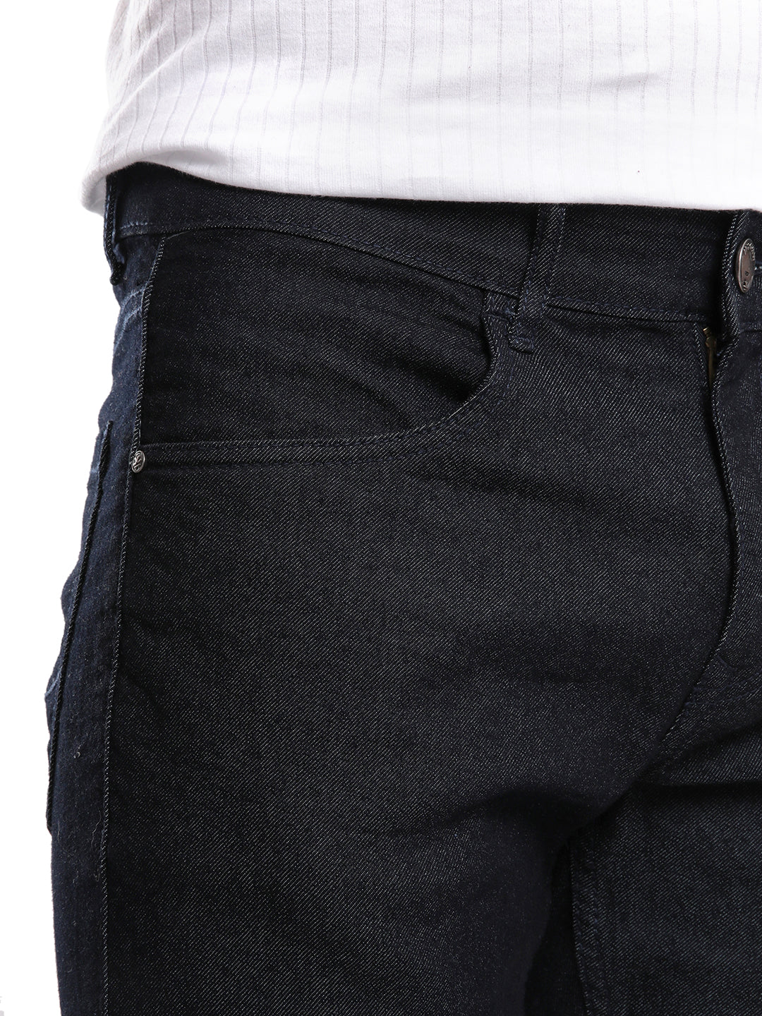 Classic Dark Blue Slim Fit Jeans