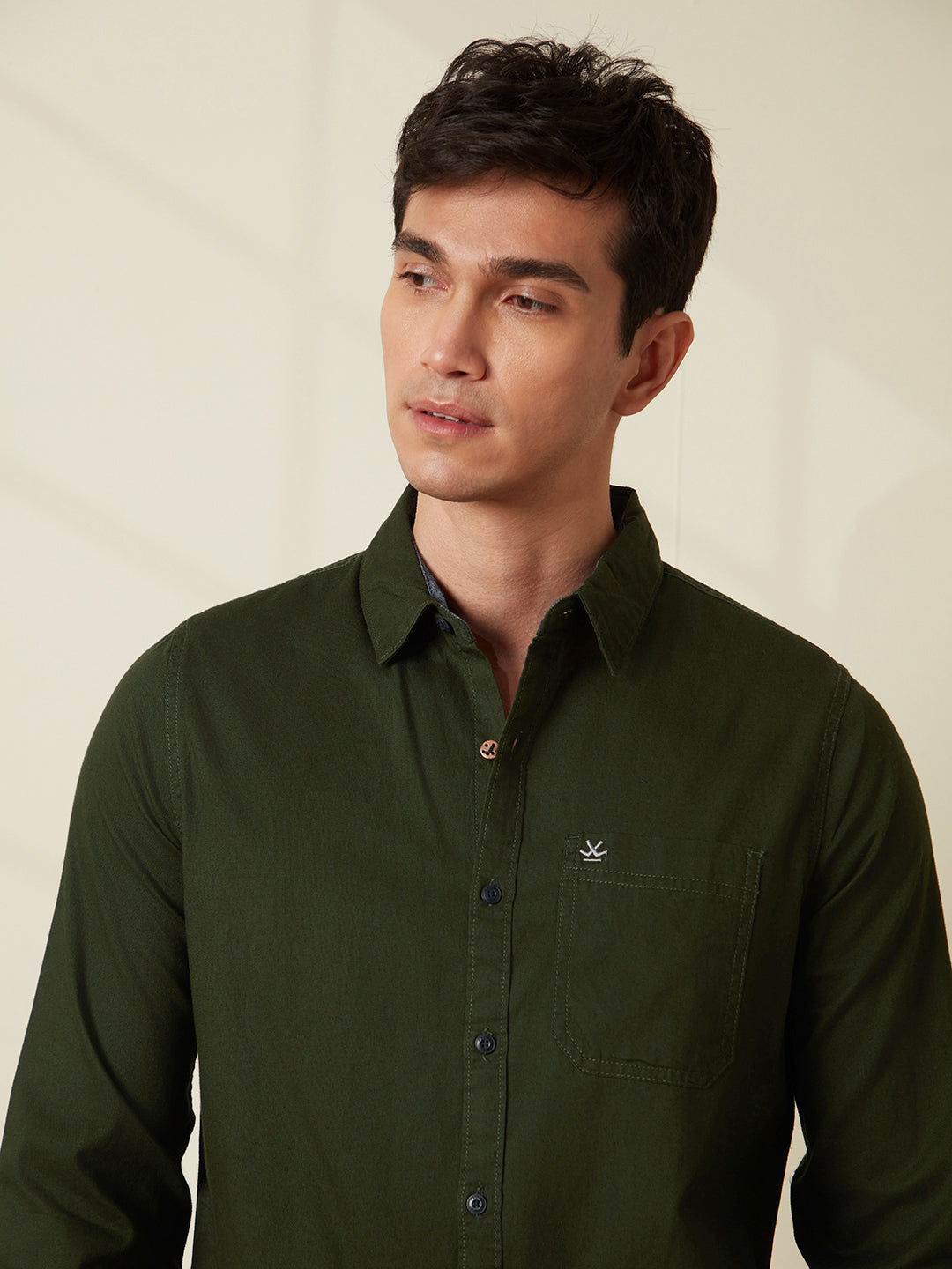 Solid Prime Olive Shirt