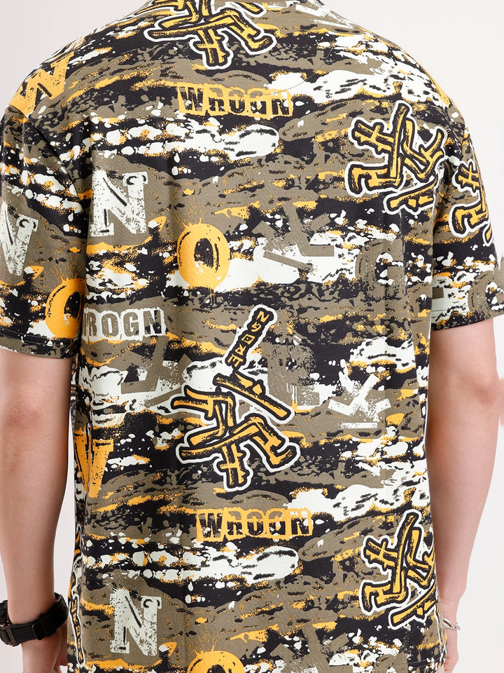 Classic Oversized AOP T-Shirt  | Multicolor