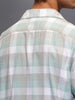 Men's Casual Slim Fit Checkered Shirt  |  Green