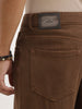 Solid Anti Fit Denim Jeans | Rust