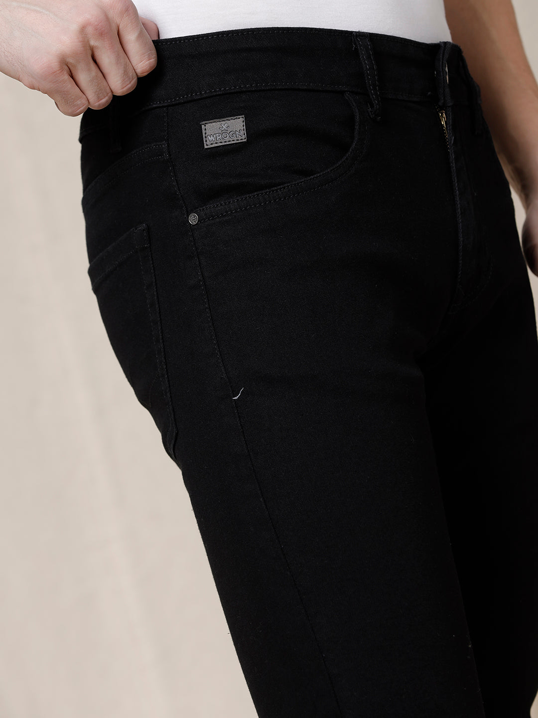 Solid Core Black Jeans