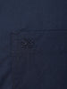 Solid Slim Fit Full Sleeve Shirt | Navy Blue