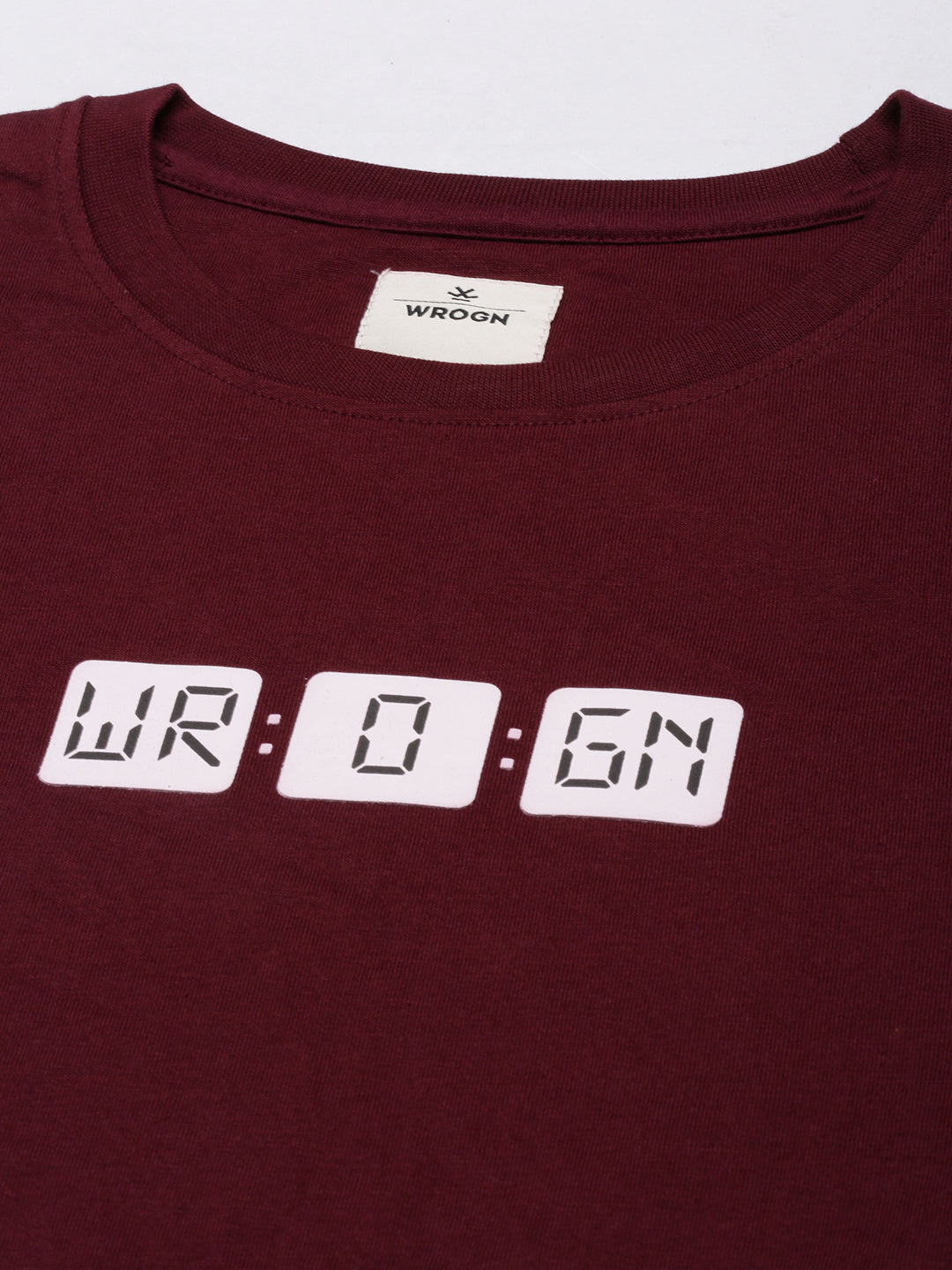 Wrogn Time Printed T-shirt