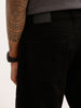 Solid Anti Fit Denim Jeans | Black