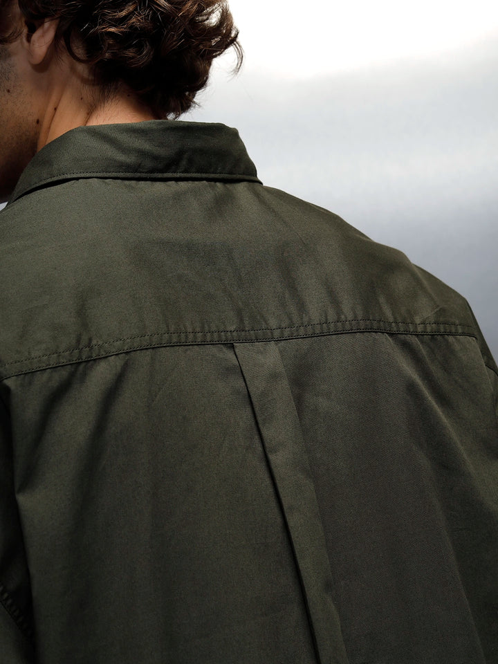 Men's casual oversized fit shirt | Olive