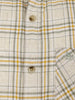Classic Regular Fit Checkered Shirt | Beige