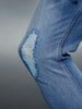 Men's casual slim fit jeans | Blue