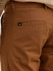Solid Slim Fit Trouser | Brown