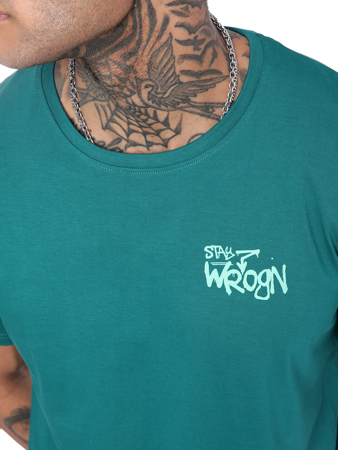 Stay Wrogn Printed Everglade T-Shirt