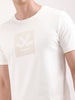 Classic Half Sleeve Printed T-Shirt   |  Off White
