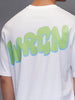 Classic Back Printed T-Shirt   |  White