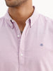 Solid Slim Fit 100% Cotton Shirt | Purple