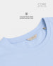 Core Basics Regular Fit T-Shirt | Essential | Light Blue