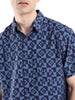 Navy Abstract AOP Shirt