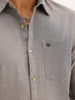 Solid Regular Fit Full Sleeve Shirt | Grey | WWSH9182F