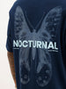 Classic Back Puffer Printed T-Shirt | Navy Blue | WTS02HSOS1341S