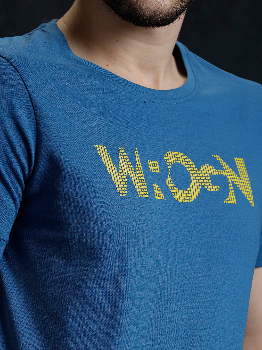Wrogn Chest Print T-Shirt
