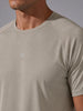 Nylon Active Tee | Active | Beige | WTS01HSSL1258W