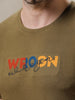 Typographic Printed Wrogn T-Shirt