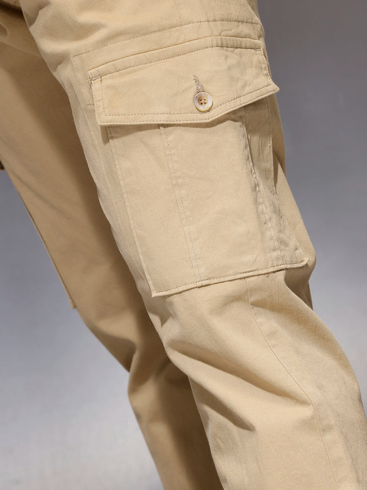 Men’s straight fit cargo | Khaki