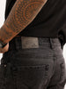 Faded Straight Fit Denim Jeans | Grey