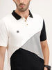 Slim Fit Cut & Sew T-Shirt | Off White