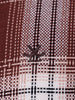 Comfort Fit Checkered Shirt | Brown