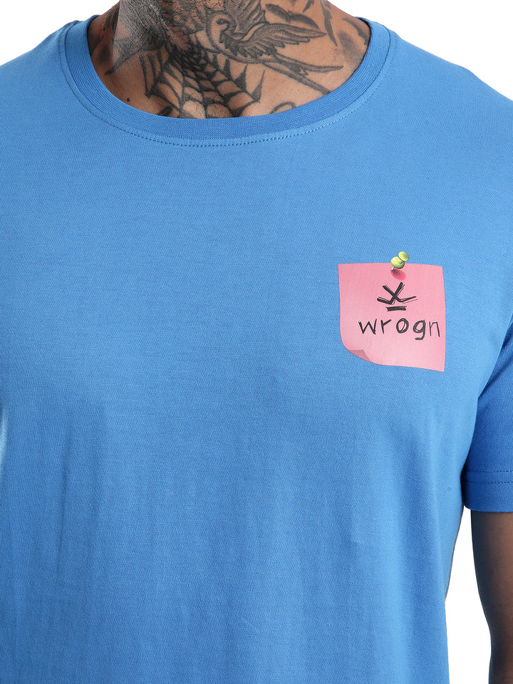 Sticky Note Printed T-Shirt