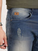 Anti Fit Distressed Denim Jeans | Blue