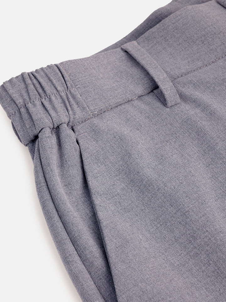 Travelite Straight Fit Trousers | Grey