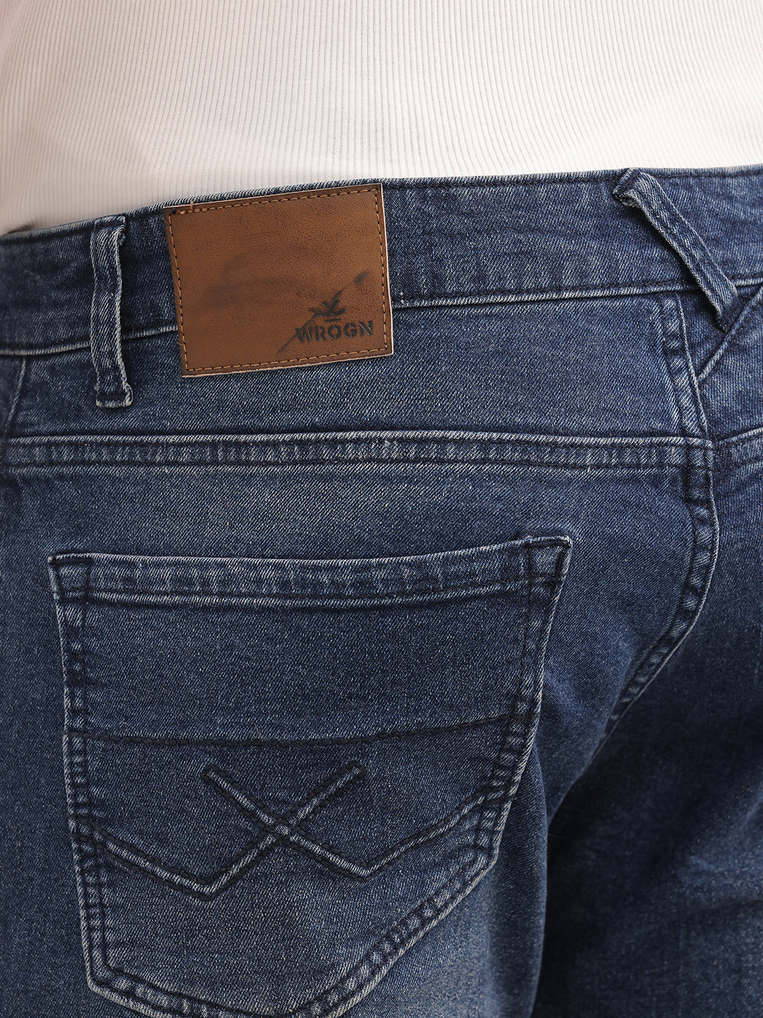 Washed Skinny Fit Denim Jeans | Blue