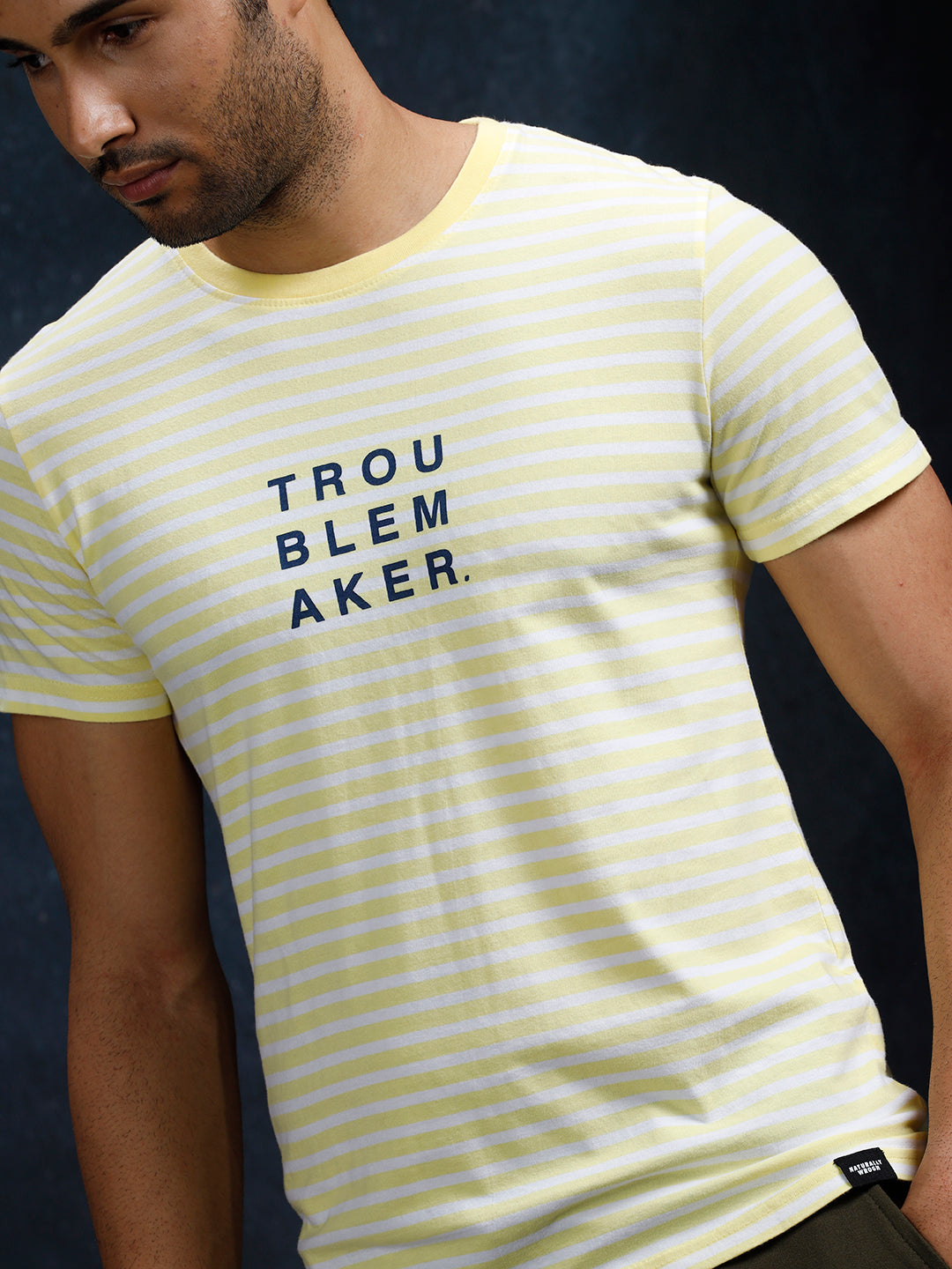Troublemaker Striped T-Shirt